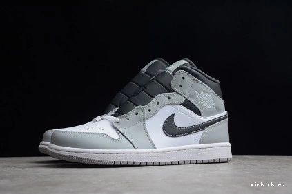 Grey” Air Smoke Jordan 1 Mid “Light 1215